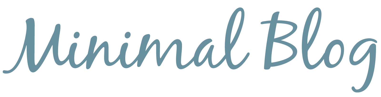 Minimal Blog